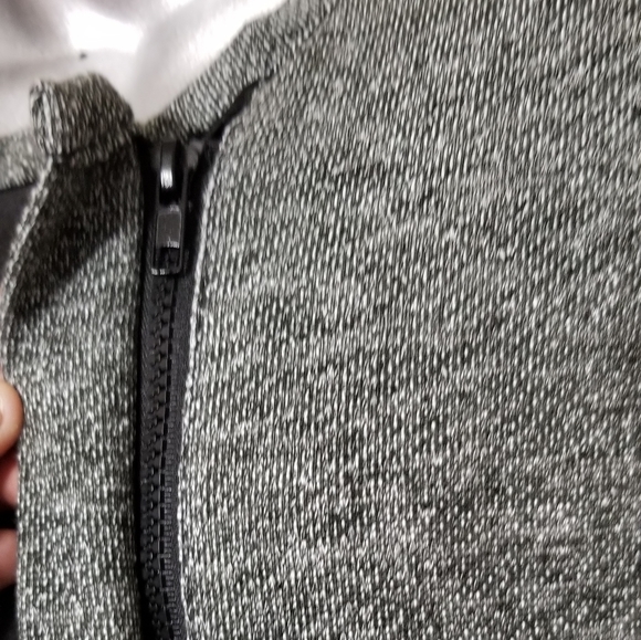 NORDSTROM RACK Gray and Black moto Jacket - Picture 12 of 12